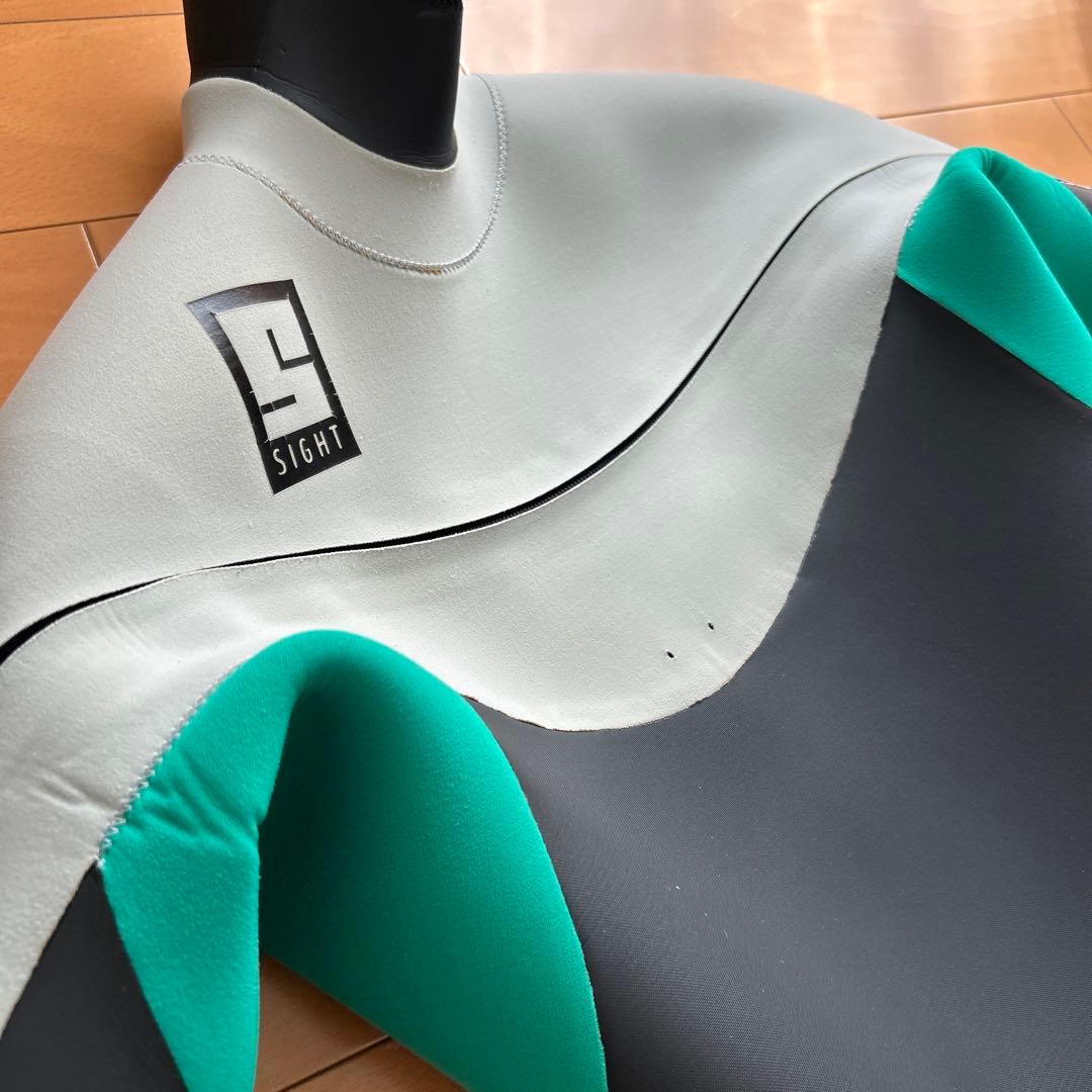 SIGHT セミドライ 5/3mm ML相当　ストレッチフロントジップフルスーツ