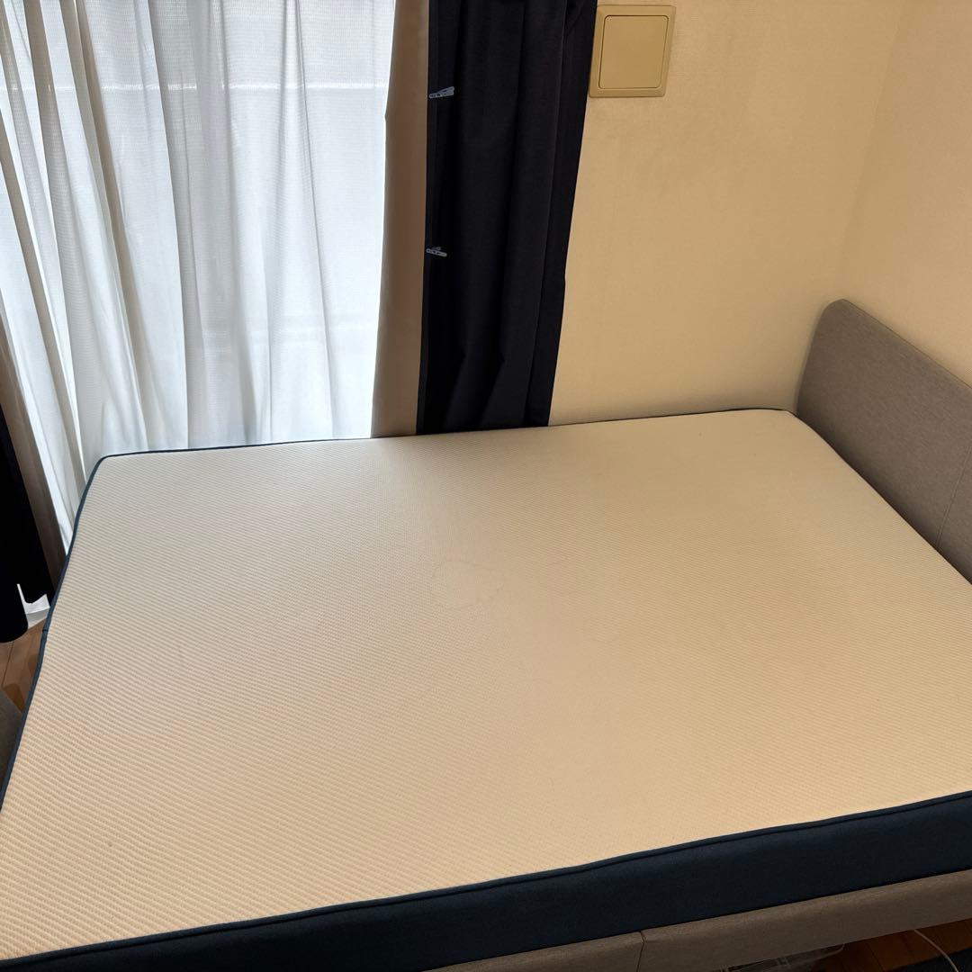 【KAU】コアラマットレス ダブル IKEAフレームつき 引取り相談可
