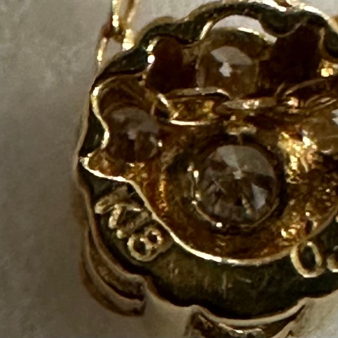 K18 ダイヤモンド　ネックレス（K18イエローゴールド）