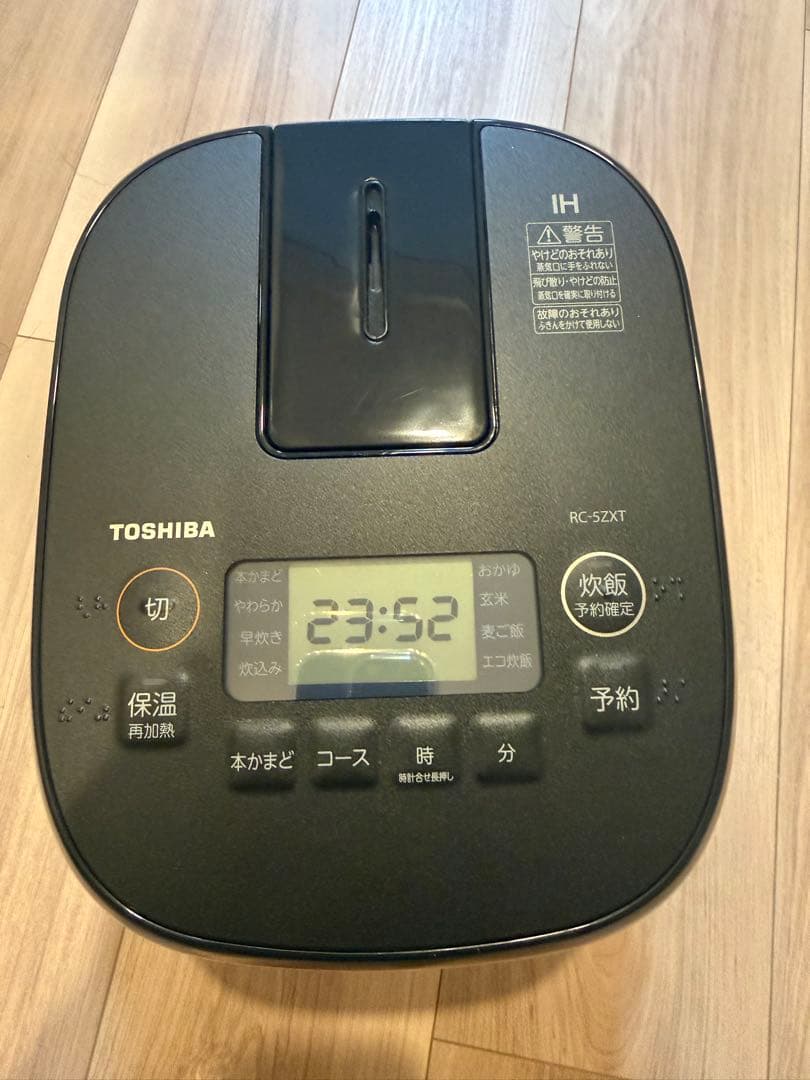 TOSHIBA 炊飯器 3合 RC-5ZXT