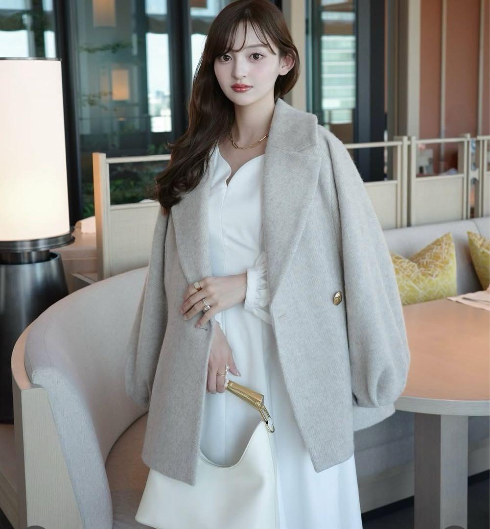 《新品》orgue Shaggy middle coat