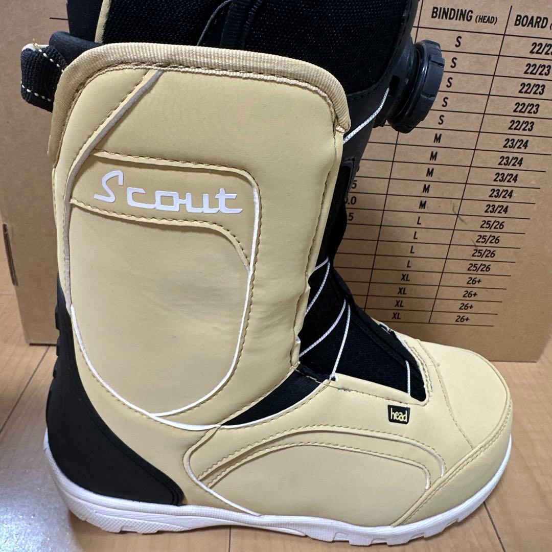 スノーボードブーツ head スカウト 23.5㎝ 新品！
