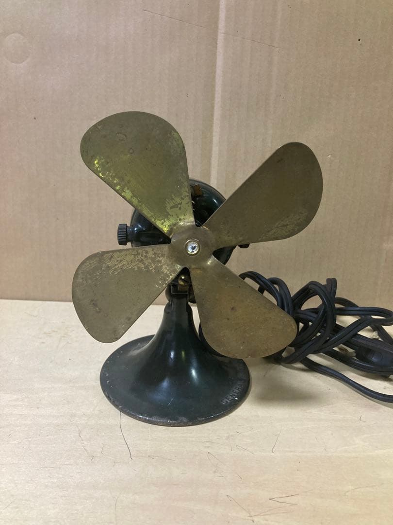 アンティーク デスクファン ジェネラルエレクトリック　GE 古い扇風機　アメリカ