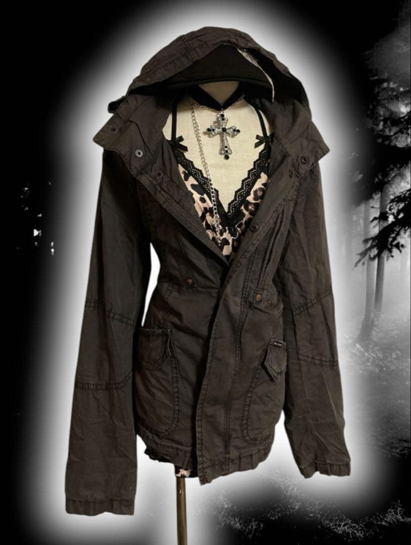 【値下げ交渉あり】y2k ミリタリーフェアリー グランジ パンク 平成 ギャル