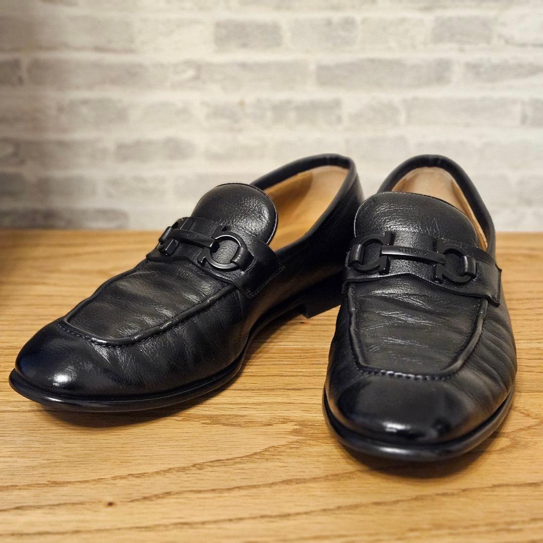 現行品⭐フェラガモ メンズ ガンチーニ モカシン/ローファーブーツスニーカー