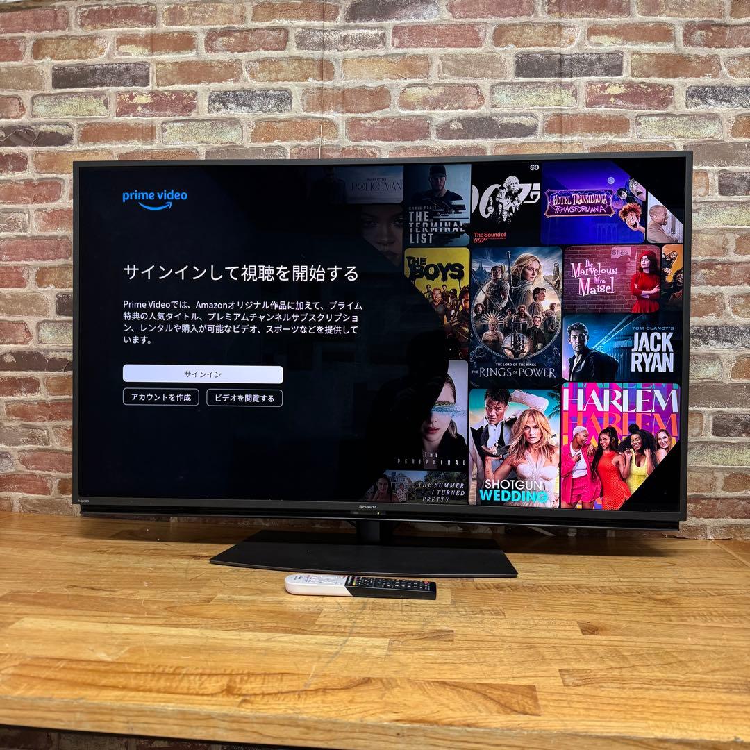 シャープ 50V型 4K 液晶テレビ Android TV 4T-C50BL1