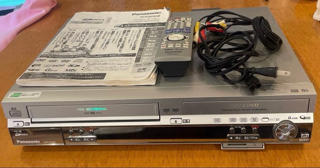 Panasonic DMR-EH70V-S DVDビデオレコーダー