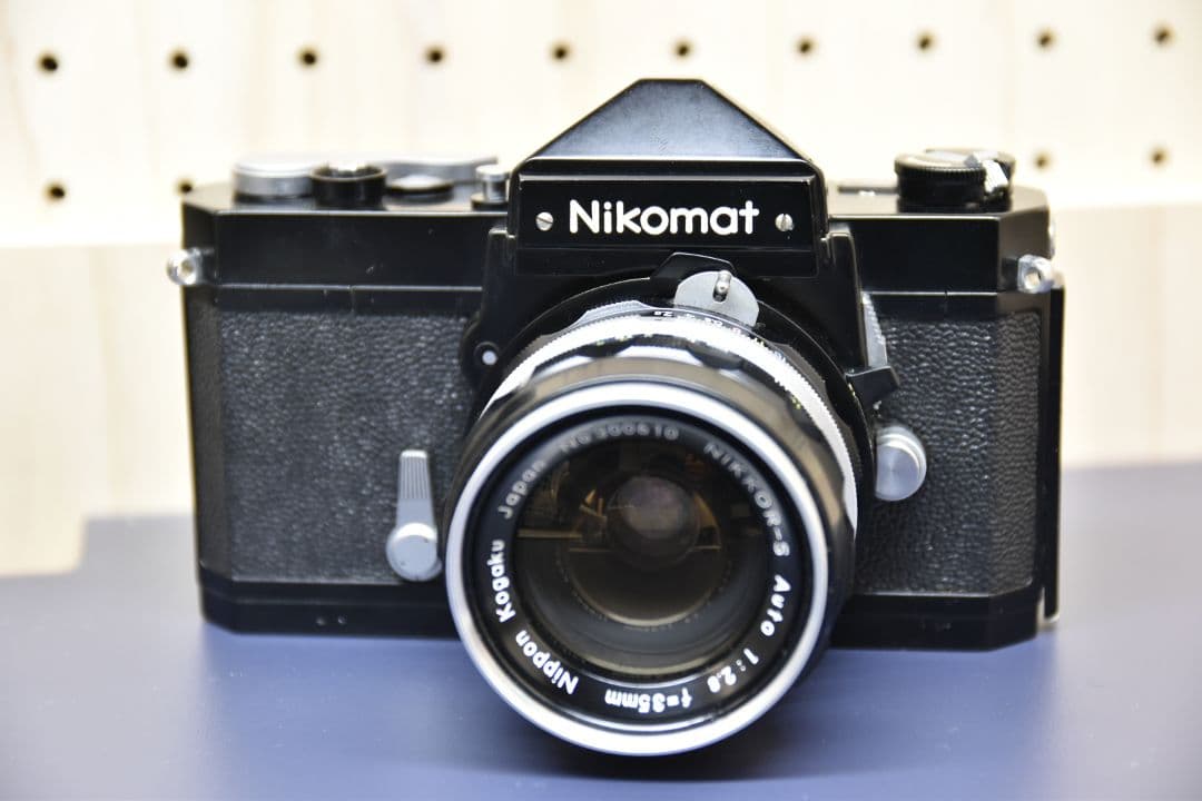 フィルムカメラ Nikomat FTN Nikkor+Auto 35mm F2.8