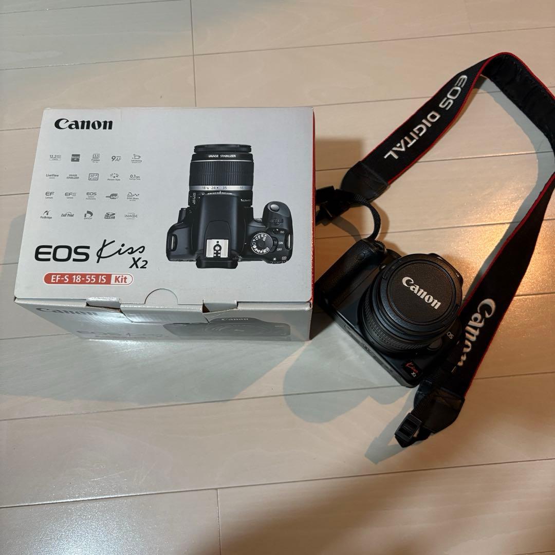 Canon キャノン　カメラ　ブラック　ジャンク品　写真　撮影　EF-S