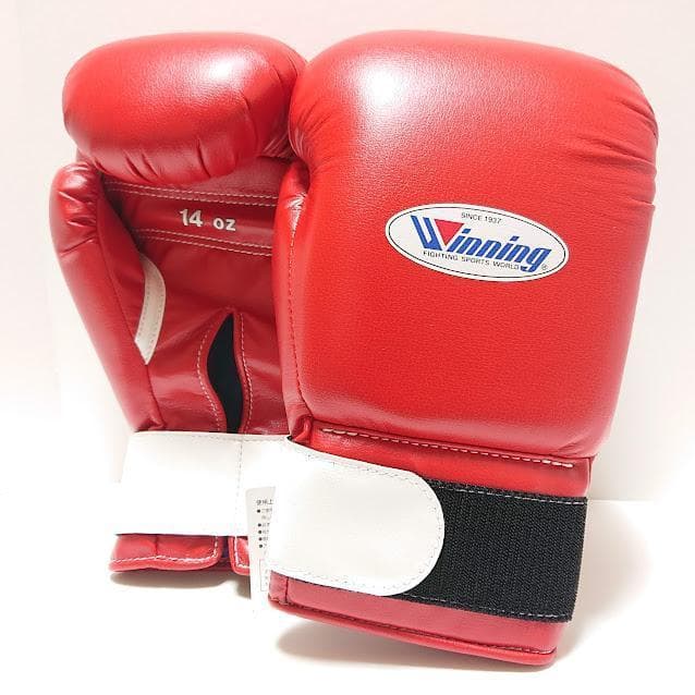 winning ウイニング ボクシンググローブ 14oz 赤 JABF-14