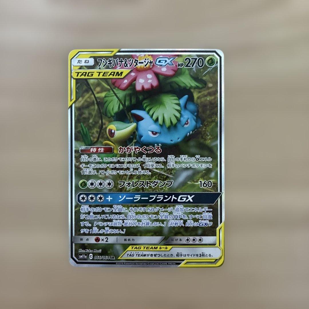 フシギバナ＆ツタージャGX SR