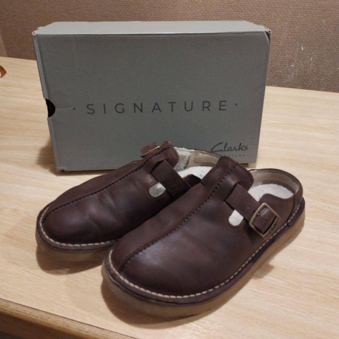 Solsbury Mule /（ブラウンラインドレザー）uk8,5