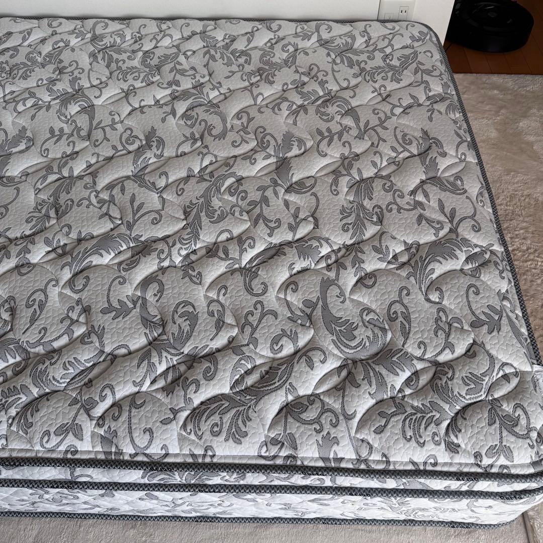 美品 Serta サータ マットレス 幅1500×長1960×厚265mm