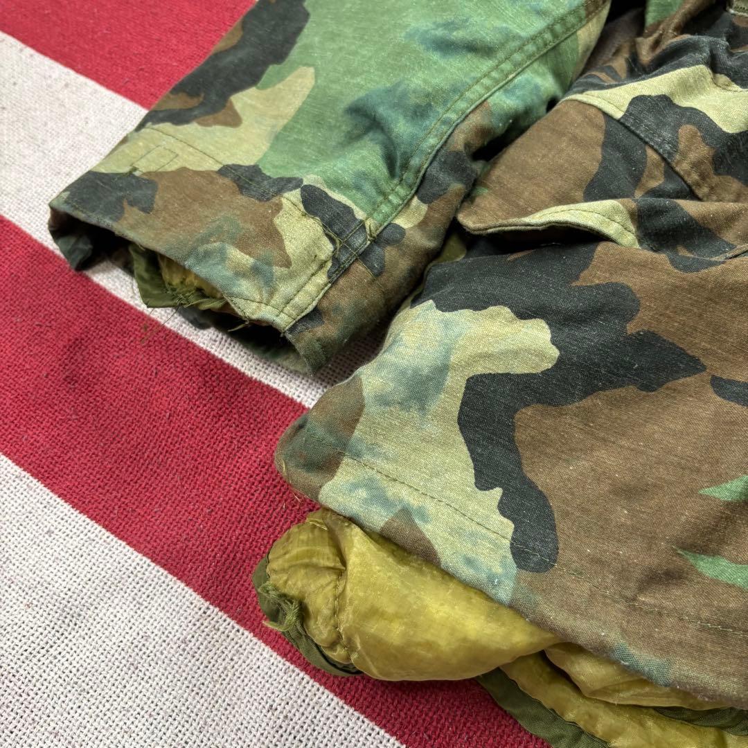 U.S.ARMYM-65FIELD JACKET ウッドランドカモ ライナー付き