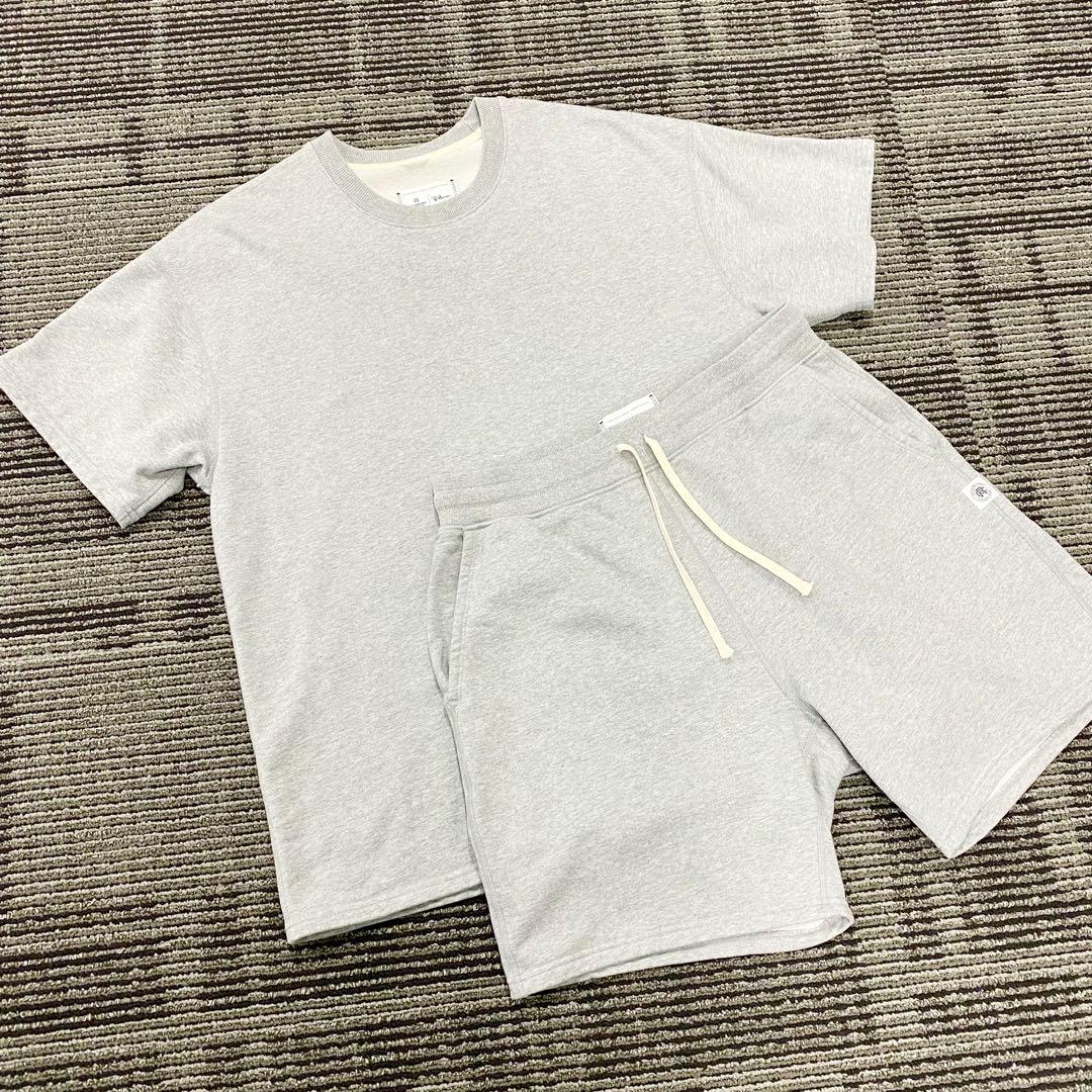 ロンハーマン別注　レイニングチャンプ　スウェット+ハーフパンツ　セットアップ