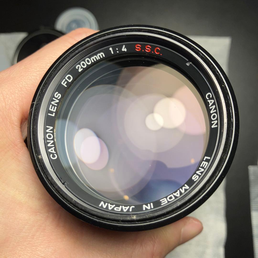 作動確認済実用品 Canon FTb フィルムカメラ レンズ フィルム付き