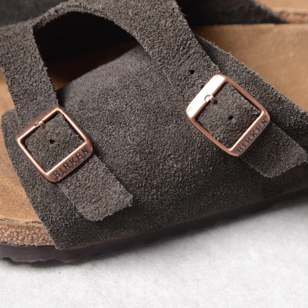 【良品】ビルケンシュトック チューリッヒ ブウラウンカーキ スエード