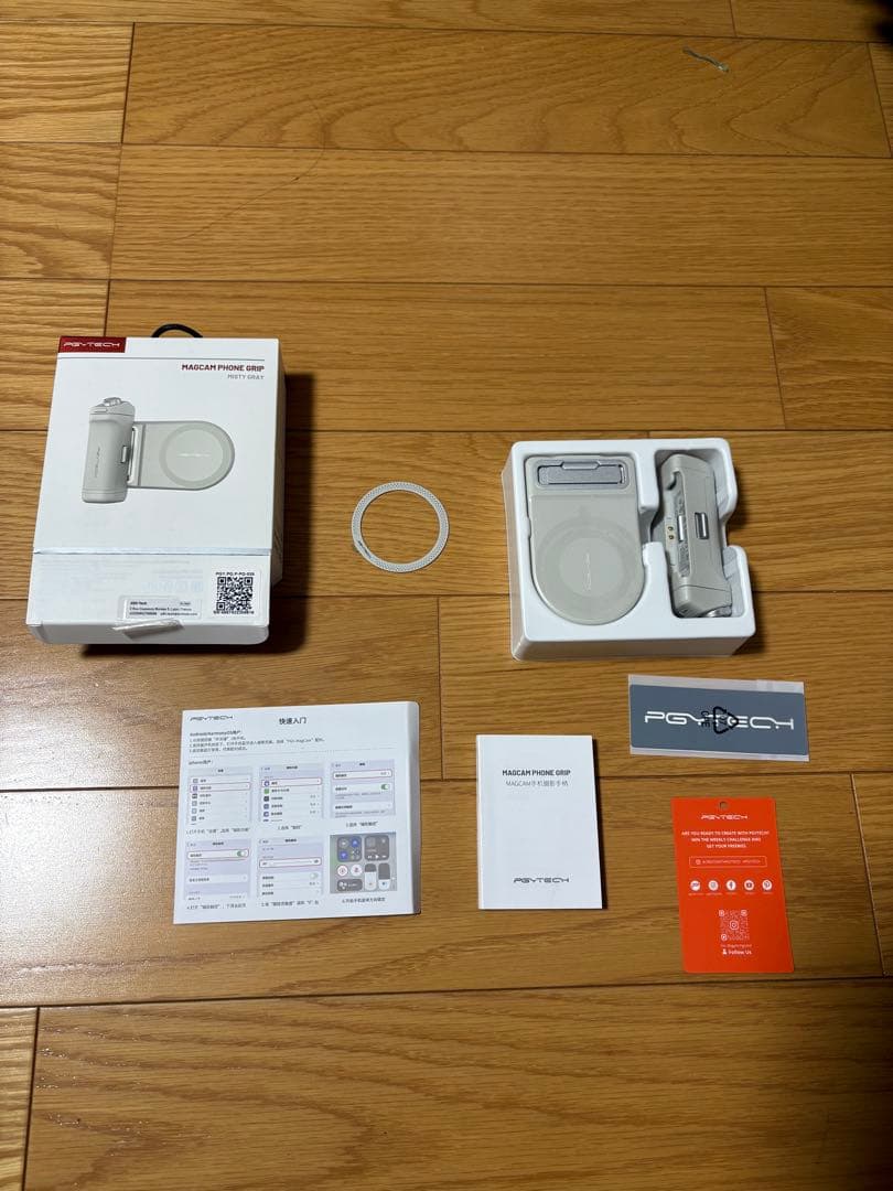 PGYTECH マグカムフォングリップ&ライトセット　ほぼ未使用