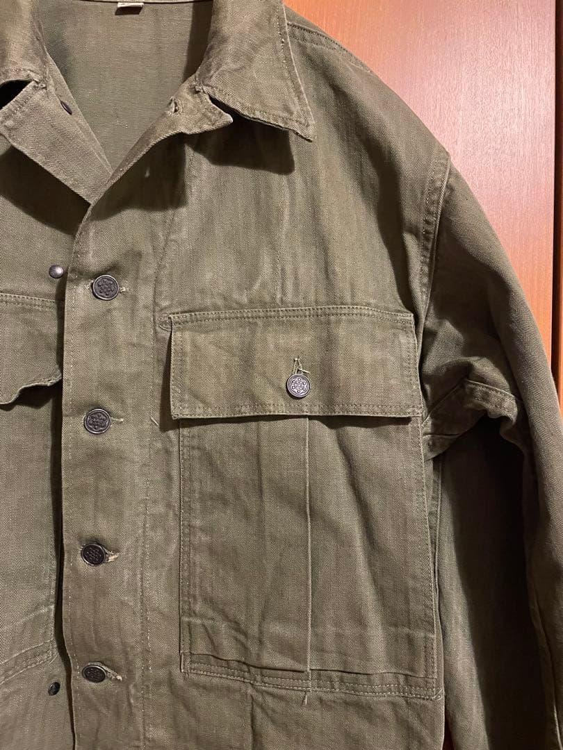 ジャケット・アウター 40s US ARMY M-43 32R HBT JKT 13STAR