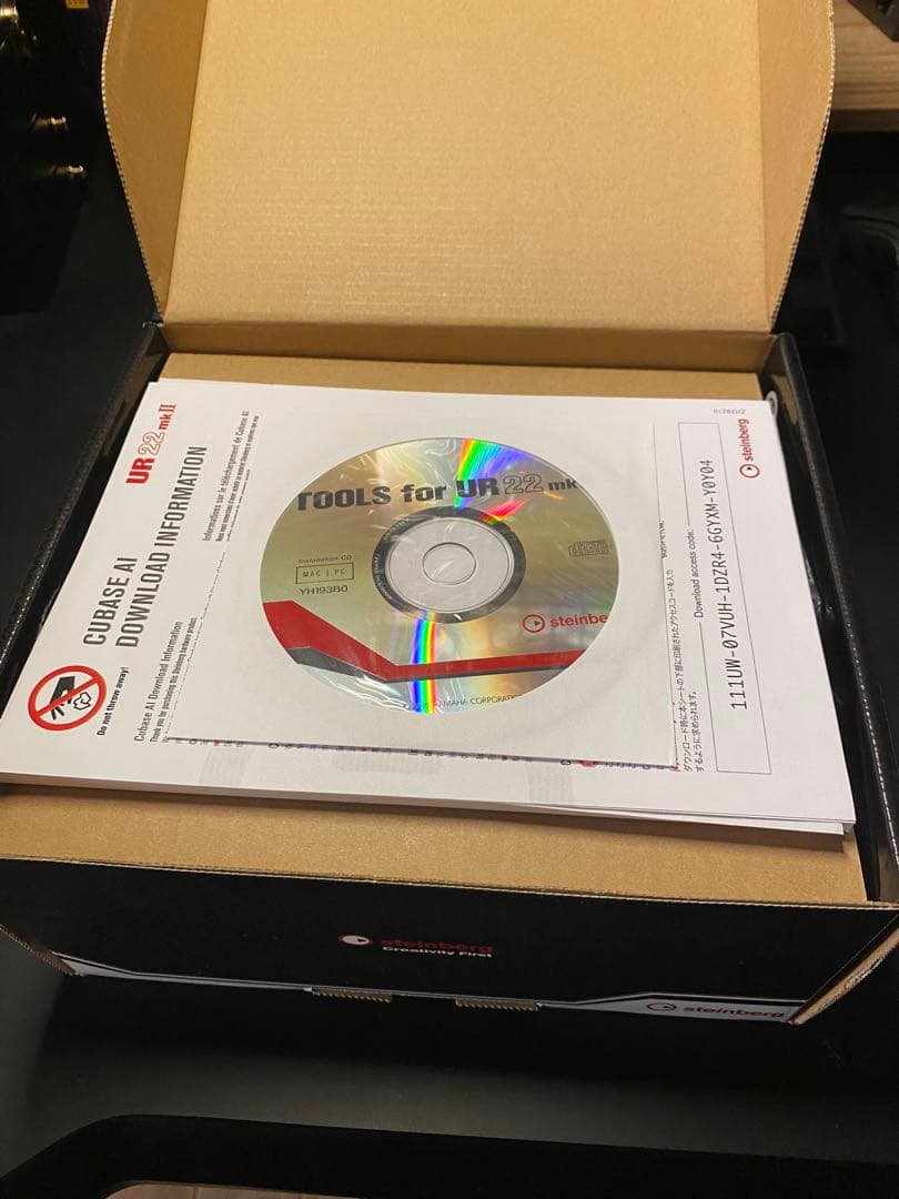 【極美品】steinberg UR22 mkII オーディオインターフェイス