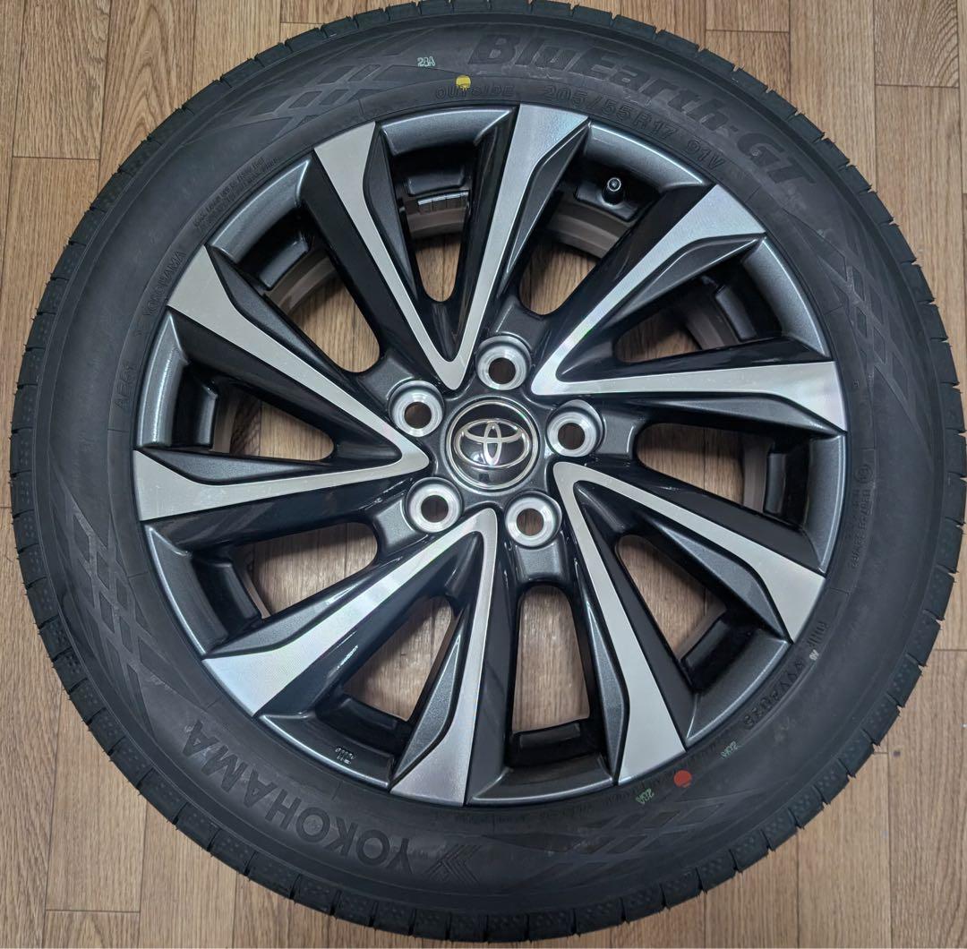 ヴォクシー90純正タイヤホイールセット1本【新車外し】美品