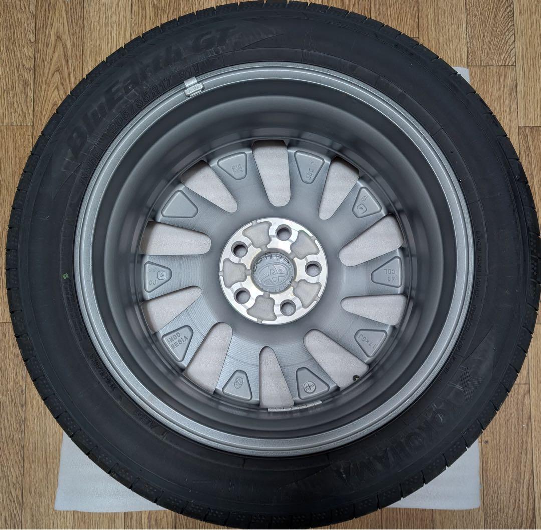 ヴォクシー90純正タイヤホイールセット1本【新車外し】美品