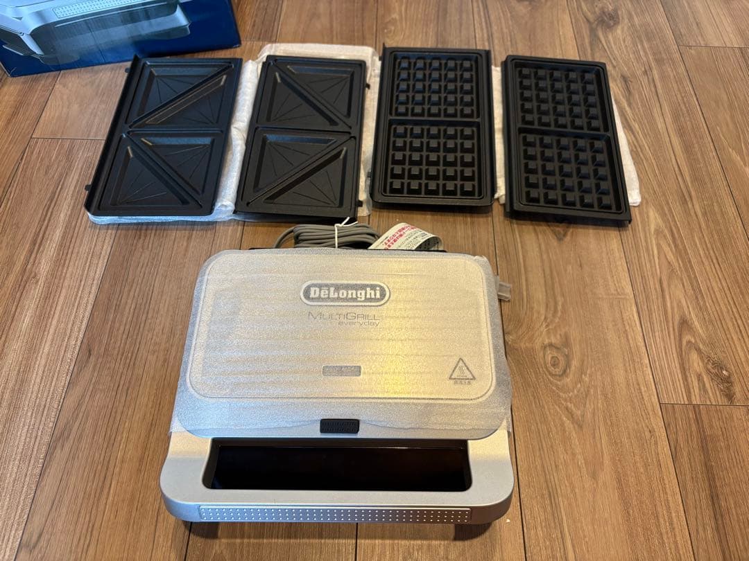 【Morgan】De'Longhi ワッフル・ホットサンドメーカー