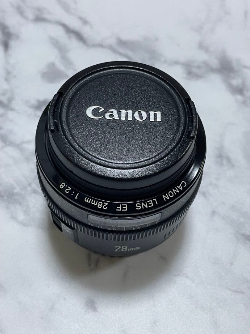 Canon EF 28mm f/2.8 レンズ　広角レンズ　単焦点