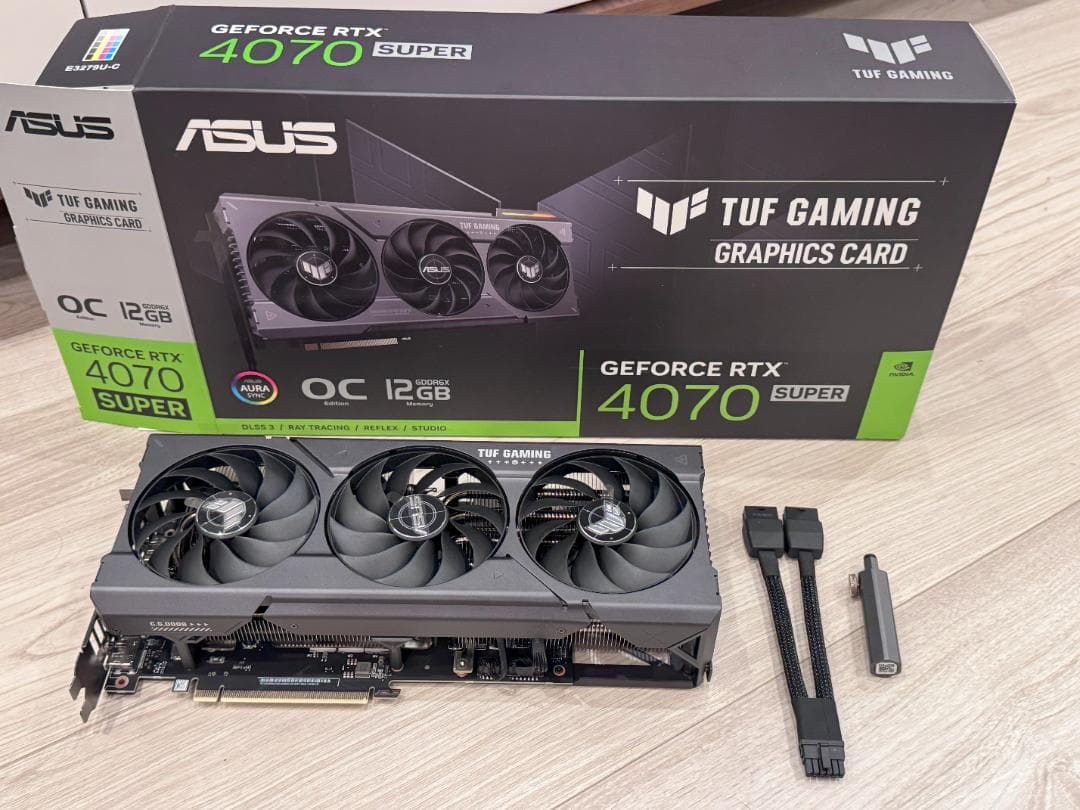 グラフィックボード・グラボ・ビデオカード ASUS TUF Gaming GeForce RTX 4070 SUPER