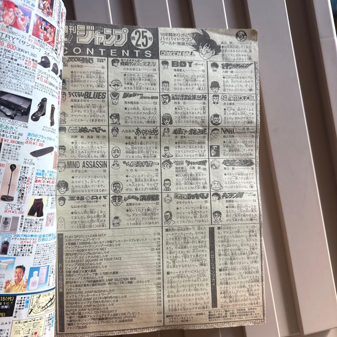 ガ*）様 少年ジャンプ1995年25号 ドラゴンボール 最終話