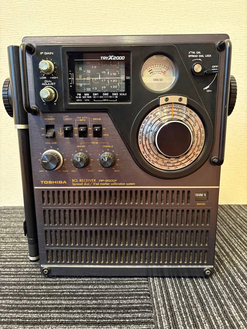 TOSHIBA TRYX-2000アナログラジオ