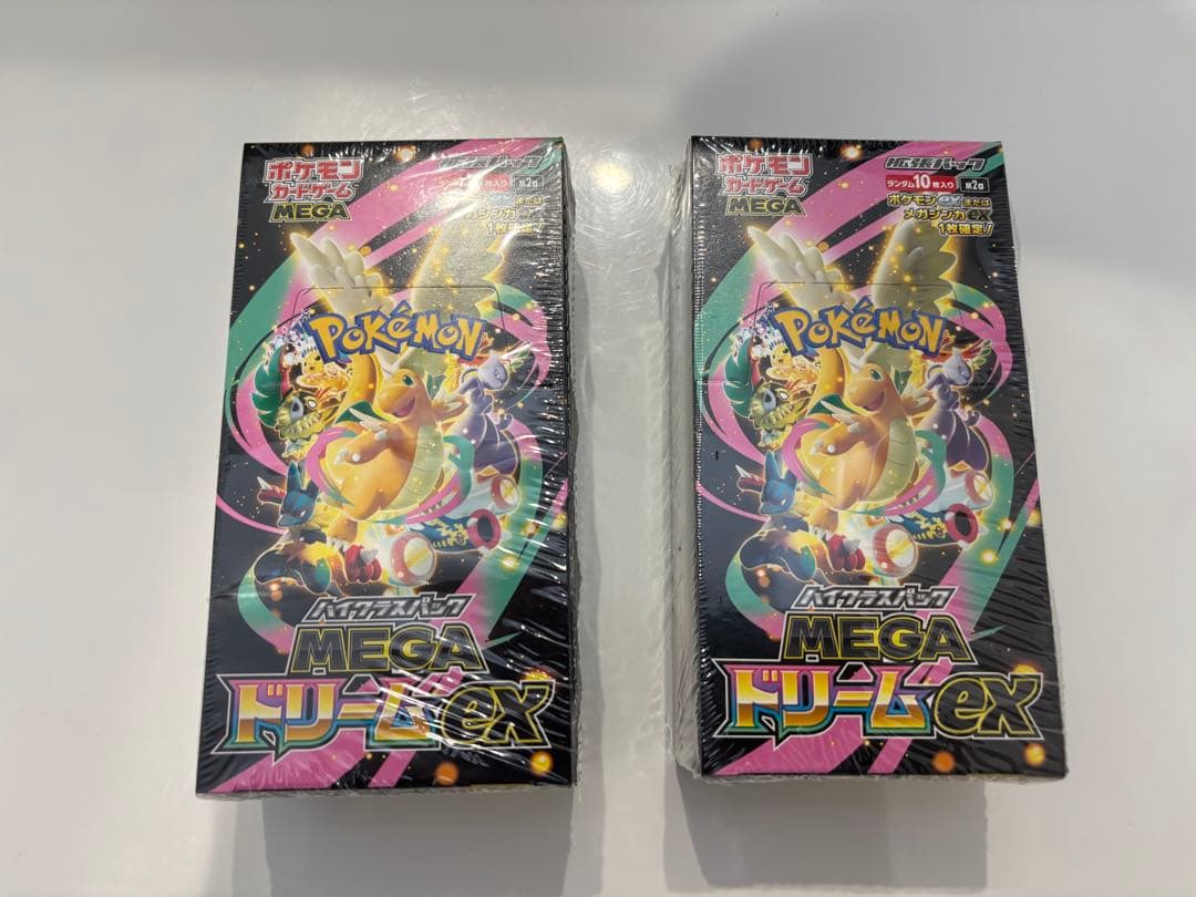 ポケモンカードゲーム MEGA ドリームEX 2個セット　未開封　即日発送