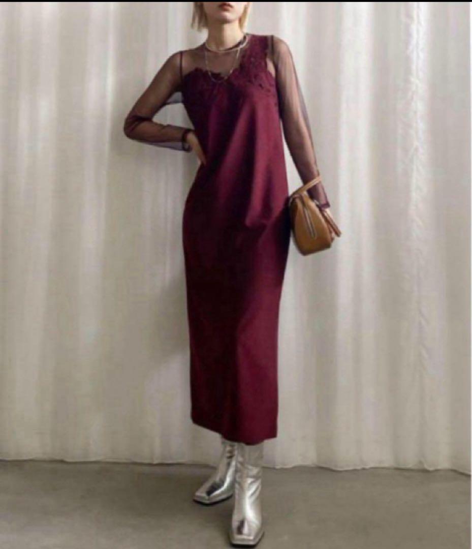 スーツ・フォーマル・ドレス AMERI UND RENEE CUTWORK DRESS