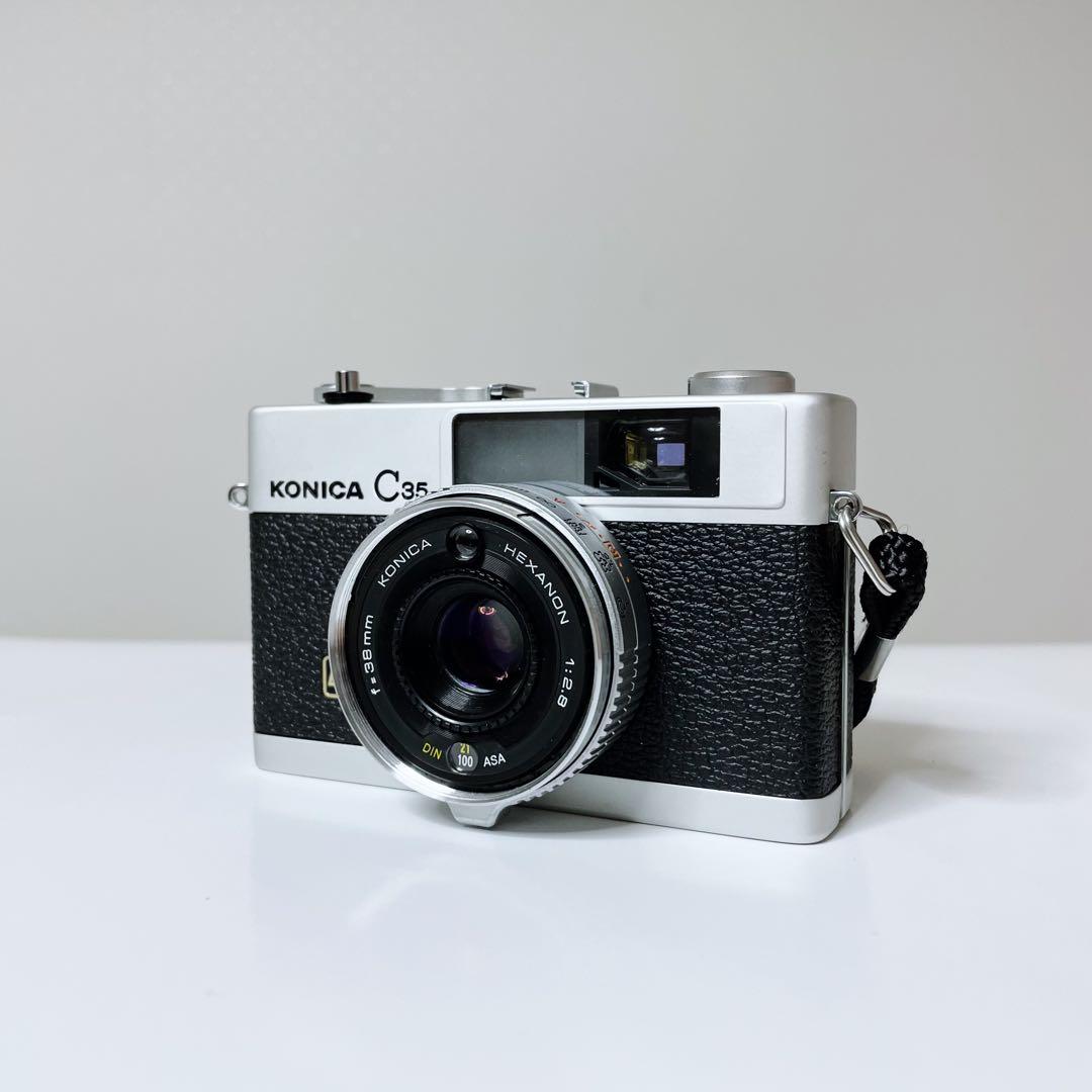 フィルムカメラ　KONICA C35 E&L