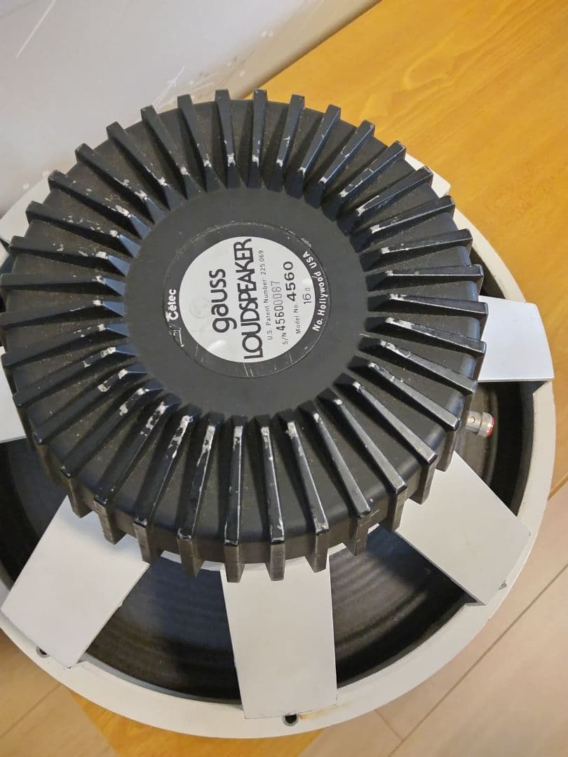 gauss ガウス4560【16Ω】 38cm 中古品 1本 【大幅値下げ中】