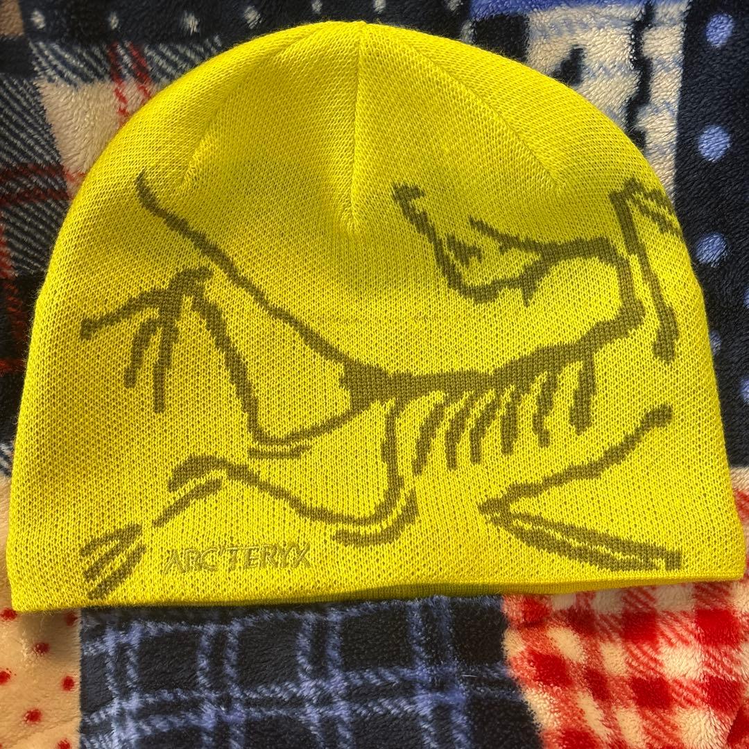 ARC'TERYX イエロースカルプトニット帽