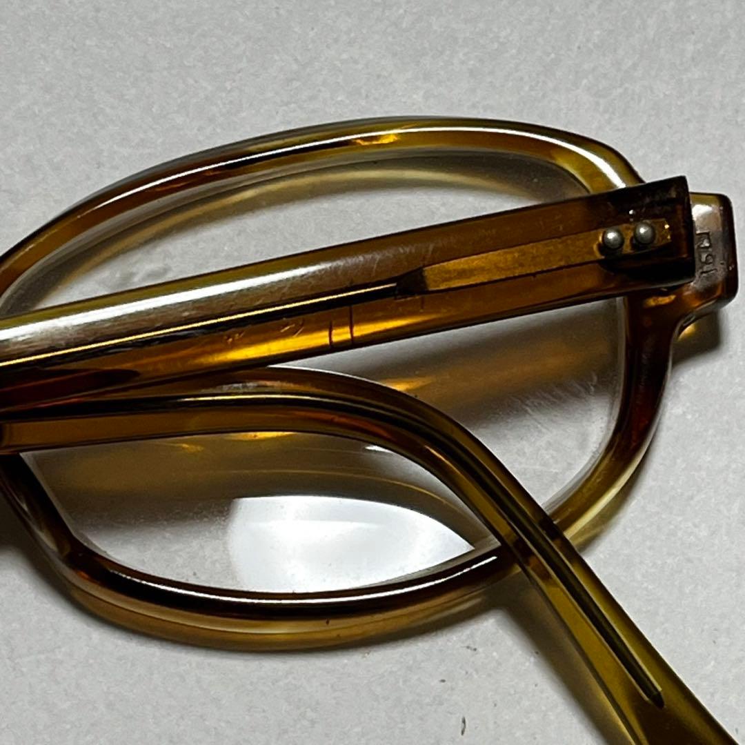 60’s AMERICAN OPTICAL オーバル ラウンド サングラス 眼鏡