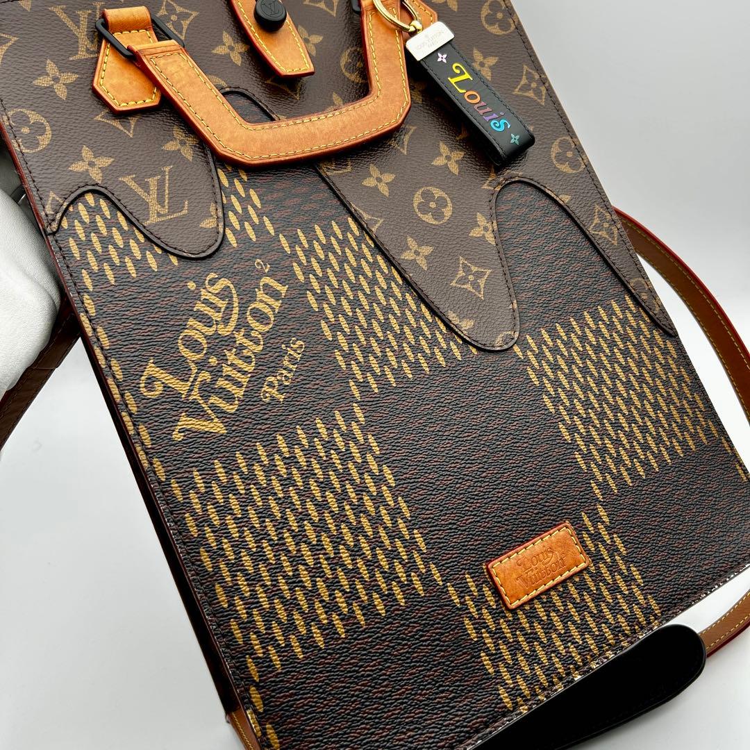 ルイヴィトン Nigo ジャイアント トートバッグ ハンドバッグ N40355