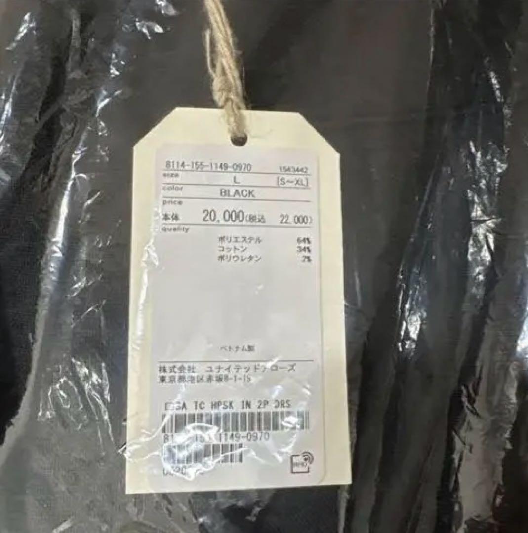 Steven alan 黒チノパン・スラックス