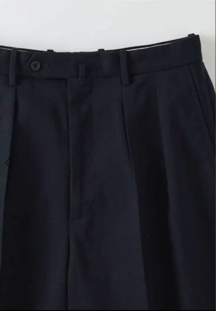 Steven alan 黒チノパン・スラックス