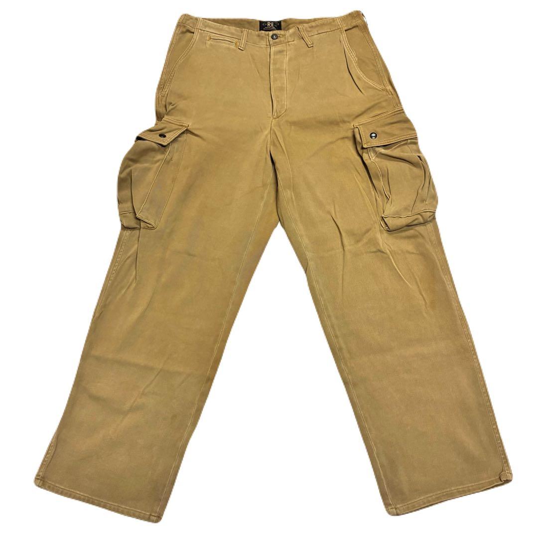 【初期】RRL ダブルアールエル 黒タグ カーゴパンツ　三ツ星タグ