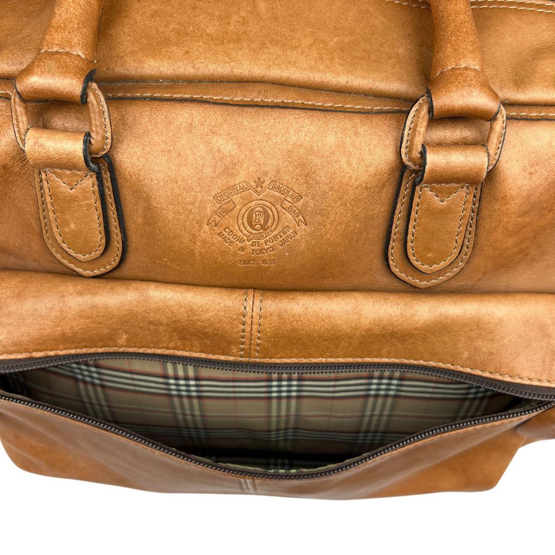 日本製 PORTER⭐︎ポーター レザーボストンバッグ ショルダー 2WAY 本革
