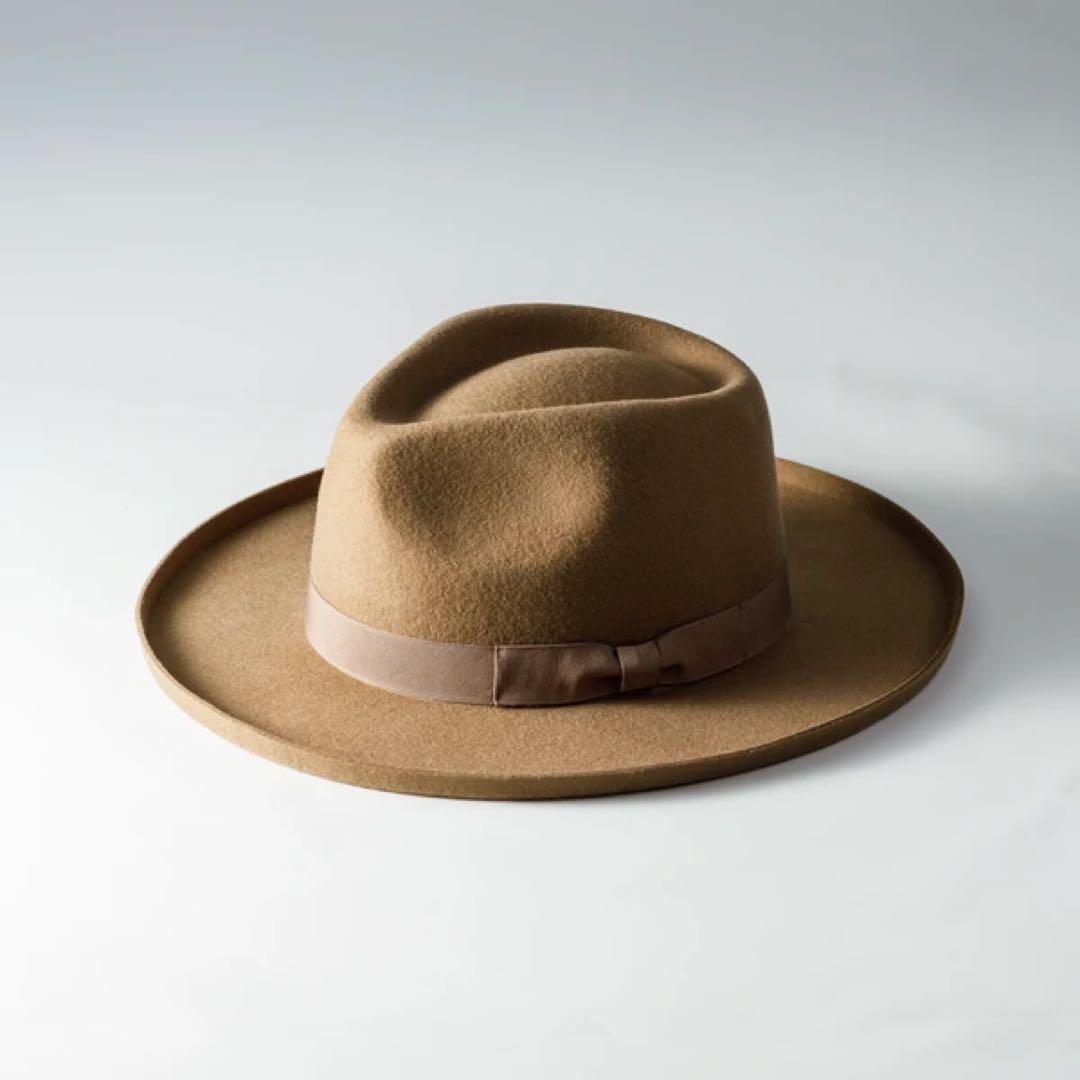 se_seee BRIM UP LONG FELT HAT　ブリムアップ