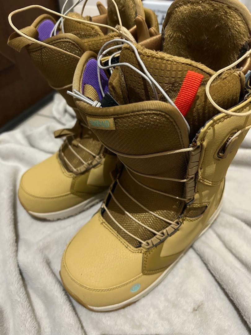 BURTON バートンスノーボードブーツ 23cm ブラウン EMERALD