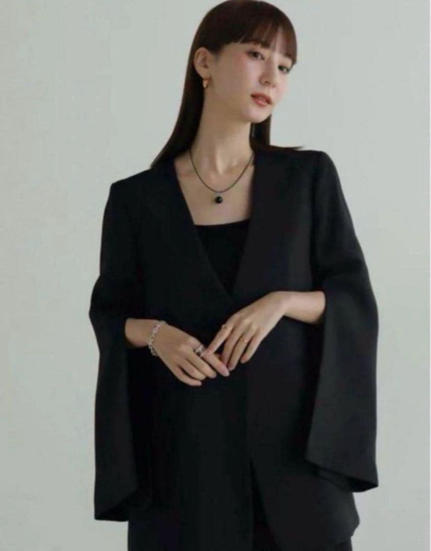 ジャケット・アウター louren slit sleeve jacket