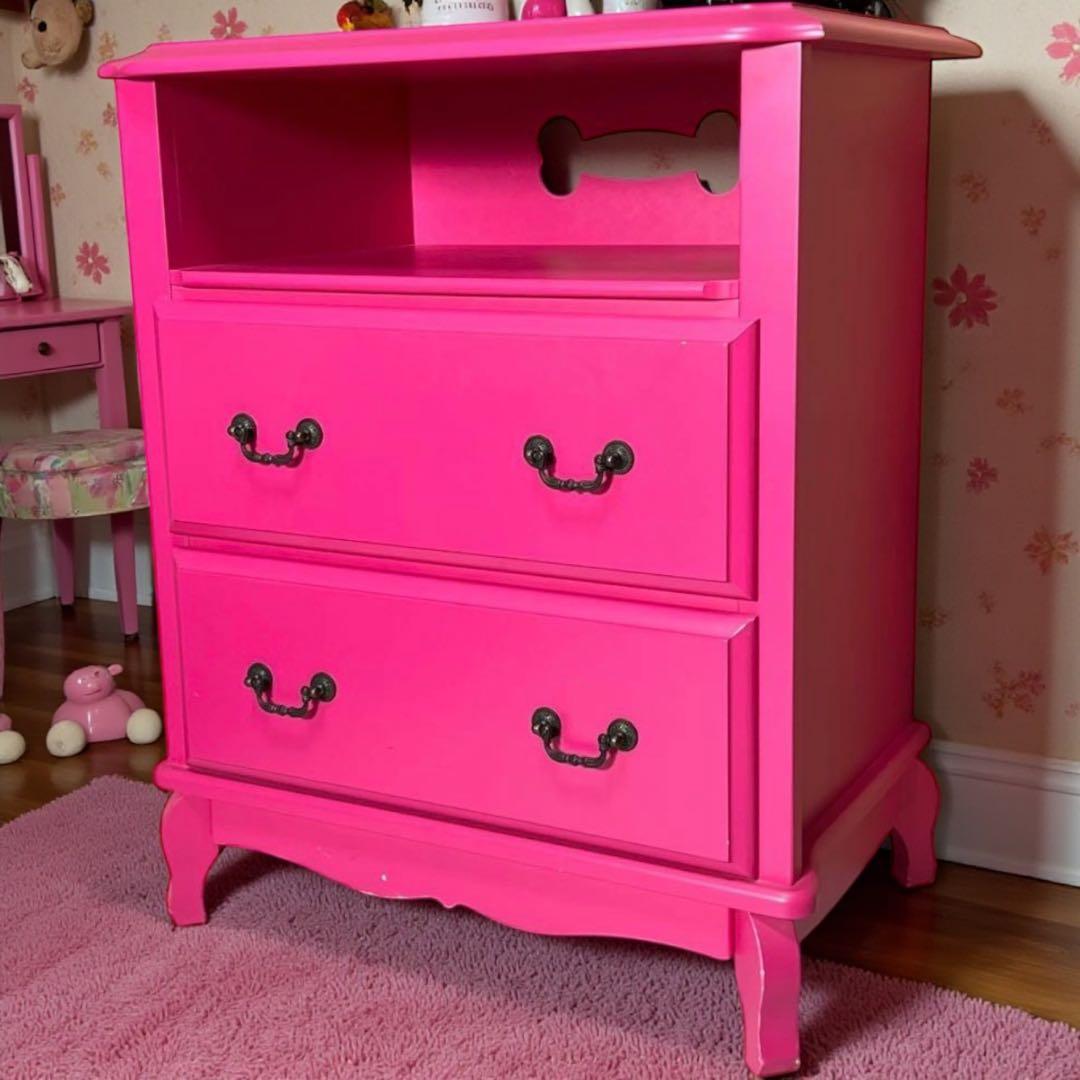 キャビネット　チェスト　タンス 3段　猫脚　FrancFrancフランフラン