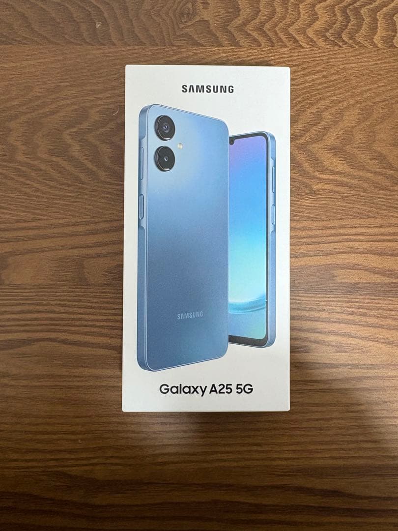 【新品・未開封】Galaxy A25 5G ブルー 68GB SIMフリー