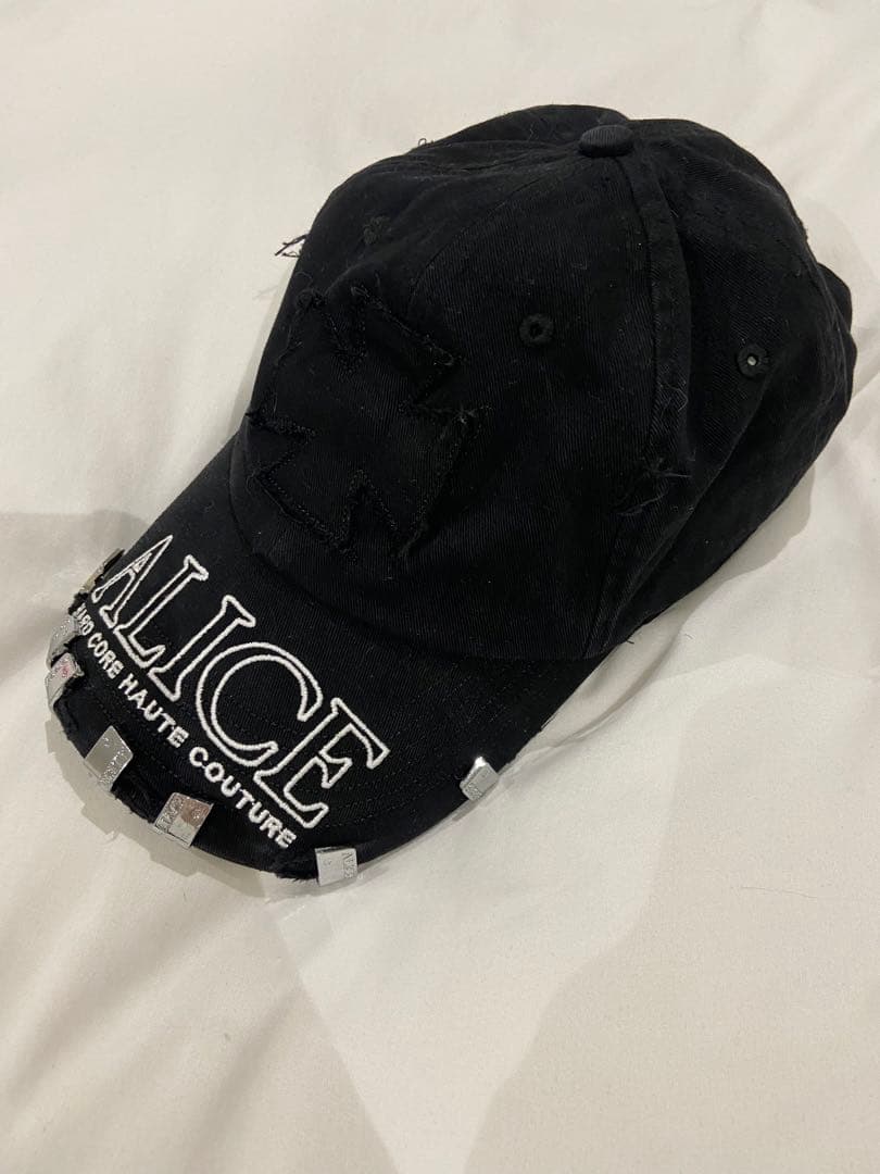Alice Hollywood Chopper Logo CAP 黒　即日発送