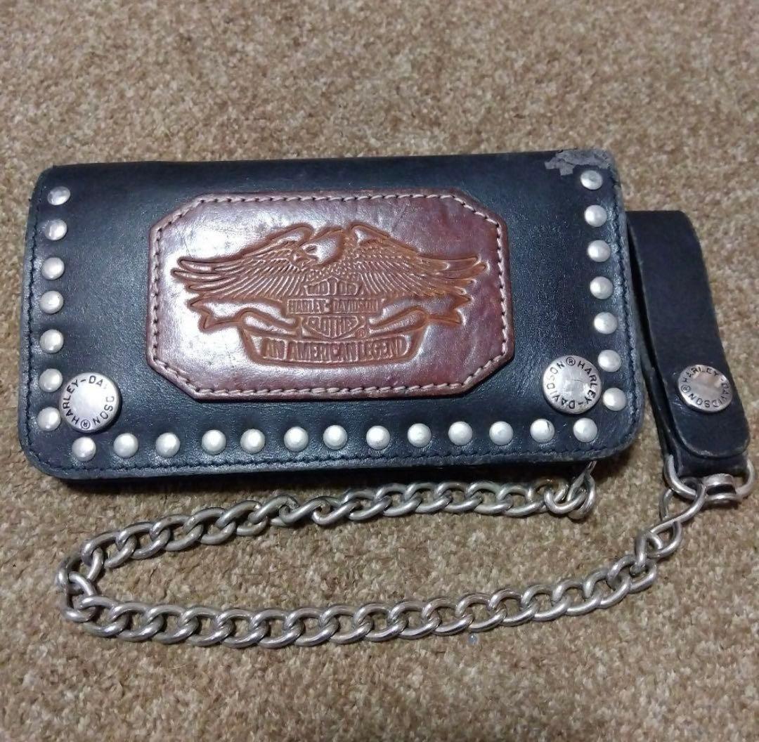 スタッズ ヴィンテージ ハーレーダビッドソン ウォレット