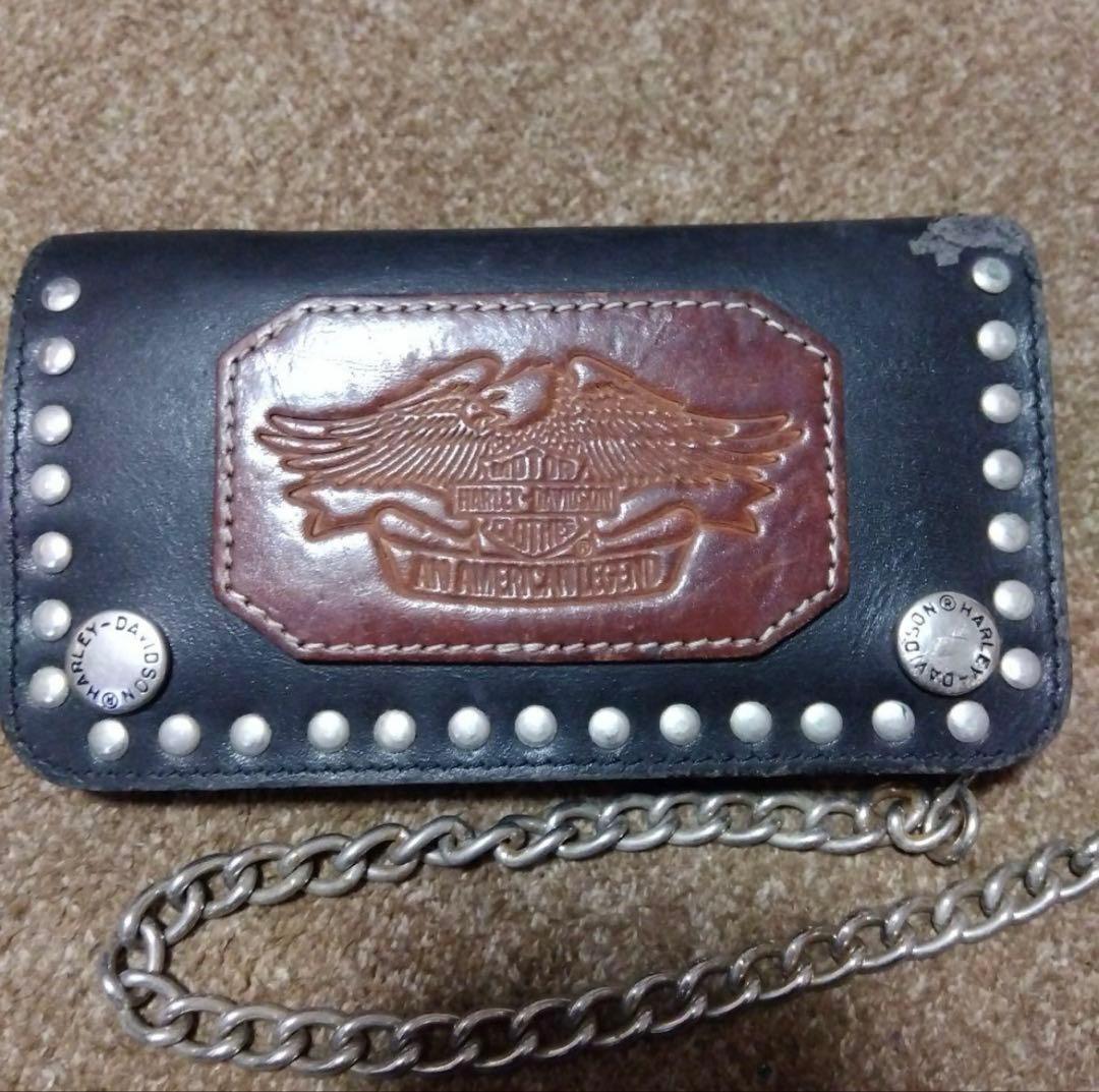 スタッズ ヴィンテージ ハーレーダビッドソン ウォレット